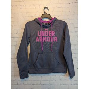 Under Armour Pullover Semi-Fitted athletic hoodie small